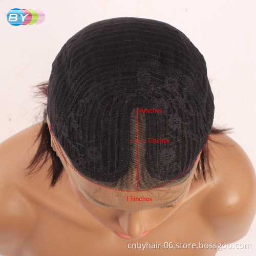 Free Shipping Brazilian Human Hair Human Hair Bob Wigs Natural Virgin Hair Human Lace Wigs Bob Wigs
